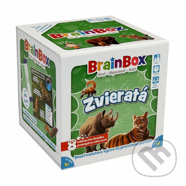 Společenská hra: Brainbox Zvieratá (V kocke!) (Blackfire). Blackfire, 2022 Společenská hra: Brainbox Zvieratá (V kocke!) (Blackfire). Blackfire, 2022