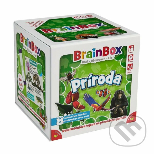 Společenská hra: Brainbox Príroda (V kocke!) (Blackfire). Blackfire, 2022 Společenská hra: Brainbox Príroda (V kocke!) (Blackfire). Blackfire, 2022
