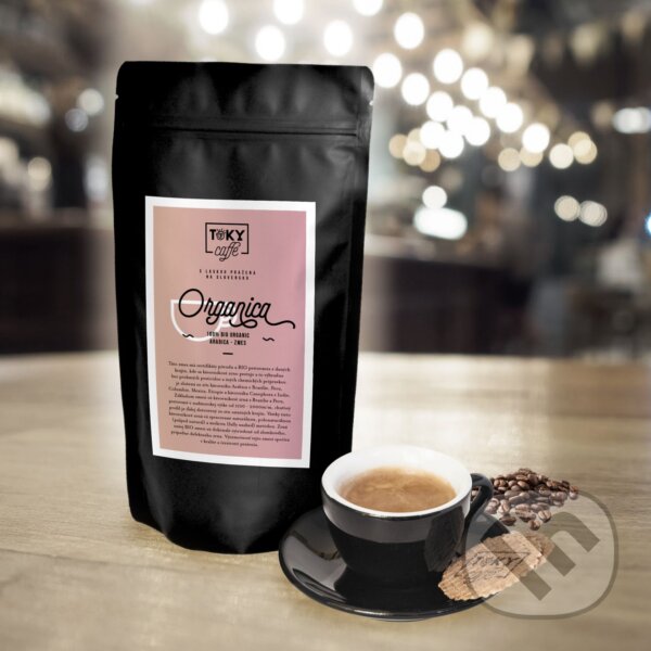 Kávy a čaje: TOKY Caffe Organica (TOKY Caffe). TOKY Caffe, 2022 Kávy a čaje: TOKY Caffe Organica (TOKY Caffe). TOKY Caffe, 2022