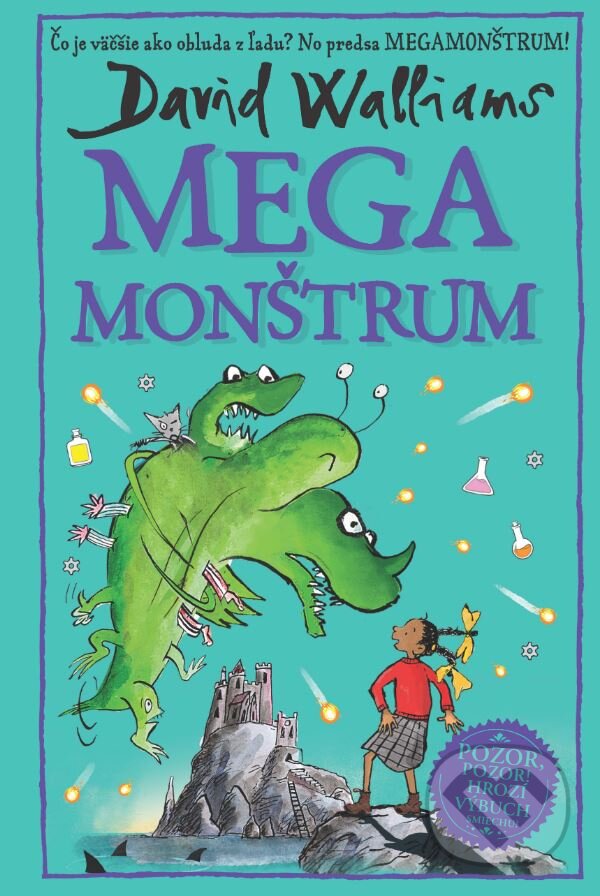 Kniha: Megamonštrum (David Walliams). Slovart, 2023 Kniha: Megamonštrum (David Walliams). Slovart, 2023