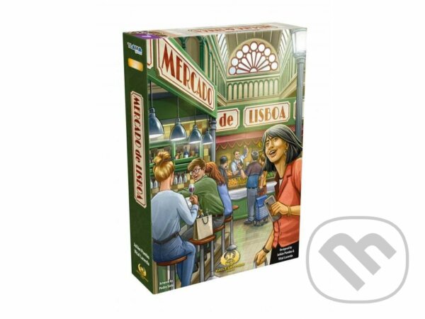 Společenská hra: Mercado de Lisboa CZ/EN (Vital Lacerda). Tlama games, 2022 Společenská hra: Mercado de Lisboa CZ/EN (Vital Lacerda). Tlama games, 2022