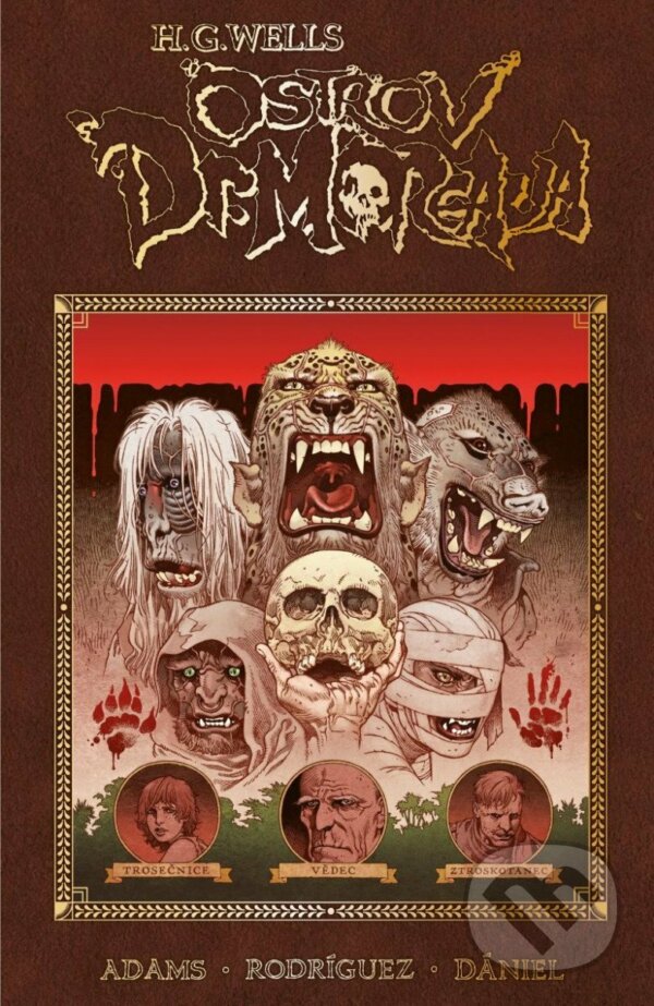 Kniha: Ostrov Dr. Moreaua (Herbert George Wells). Comics centrum, 2022 Kniha: Ostrov Dr. Moreaua (Herbert George Wells). Comics centrum, 2022