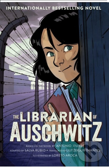 Kniha: The Librarian of Auschwitz (Antonio Iturbe). Pan Macmillan, 2023 Kniha: The Librarian of Auschwitz (Antonio Iturbe). Pan Macmillan, 2023