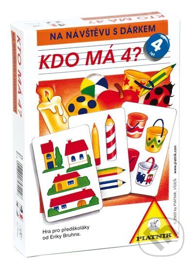 Společenská hra: Kdo má 4? (Piatnik). Piatnik, 2022 Společenská hra: Kdo má 4? (Piatnik). Piatnik, 2022