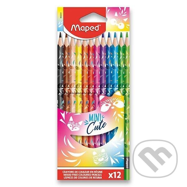 Maped Pastelky trojboké - Mini Cute 12 ks (Maped). Maped, 2022 Maped Pastelky trojboké - Mini Cute 12 ks (Maped). Maped, 2022