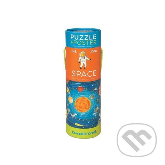 Puzzle: Poster & Puzzle: Space/Puzzle a plakát: Vesmír (Crocodile Creek). Crocodile Creek Puzzle: Poster & Puzzle: Space/Puzzle a plakát: Vesmír (Crocodile Creek). Crocodile Creek