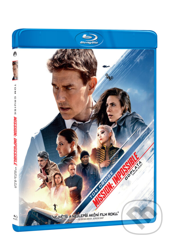 Film: Mission: Impossible Odplata – První část (Christopher McQuarrie) (Blu-ray). Magicbox, 2023 Film: Mission: Impossible Odplata – První část (Christopher McQuarrie) (Blu-ray). Magicbox, 2023