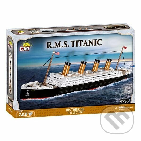 Spoločenská hra: Stavebnice COBI Titanic 1:450 (Magic Baby s.r.o.). Magic Baby s.r.o., 2022 Spoločenská hra: Stavebnice COBI Titanic 1:450 (Magic Baby s.r.o.). Magic Baby s.r.o., 2022