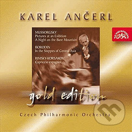 Hudební CD: Gold Edition 4 - Musorgskij (Supraphon). Supraphon, 2008 Hudební CD: Gold Edition 4 - Musorgskij (Supraphon). Supraphon, 2008