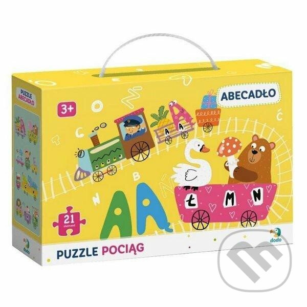 Puzzle: Vlak s abecedou 100 (Dodo). Dodo, 2022 Puzzle: Vlak s abecedou 100 (Dodo). Dodo, 2022