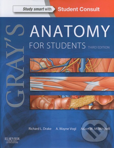 Kniha: Gray's Anatomy for Students (A. Wayne Vogl, Adam W.M. Mitchell a Richard L. Drake). Elsevier Science, 2014 Kniha: Gray's Anatomy for Students (A. Wayne Vogl, Adam W.M. Mitchell a Richard L. Drake). Elsevier Science, 2014