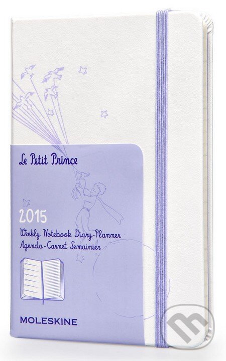 Moleskine – 12-mesačný biely plánovací diár Malý princ 2015, Moleskine, 2014