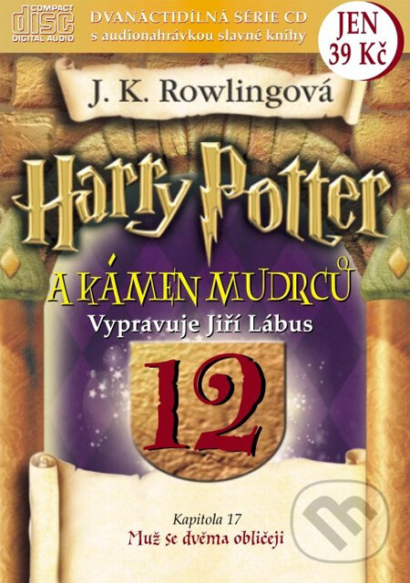 Audiokniha: Harry Potter a Kámen mudrců (J.K. Rowling). Albatros CZ Audiokniha: Harry Potter a Kámen mudrců (J.K. Rowling). Albatros CZ