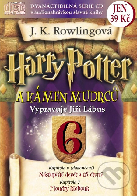 Audiokniha: Harry Potter a Kámen mudrců (J.K. Rowling). Albatros CZ Audiokniha: Harry Potter a Kámen mudrců (J.K. Rowling). Albatros CZ