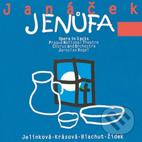 Hudební CD: Leoš Janáček: Její pastorkyňa (Supraphon). Supraphon, 1997 Hudební CD: Leoš Janáček: Její pastorkyňa (Supraphon). Supraphon, 1997