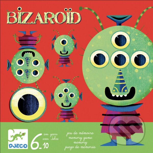 Společenská hra: Bizaroid (Djeco). Djeco, 2023 Společenská hra: Bizaroid (Djeco). Djeco, 2023