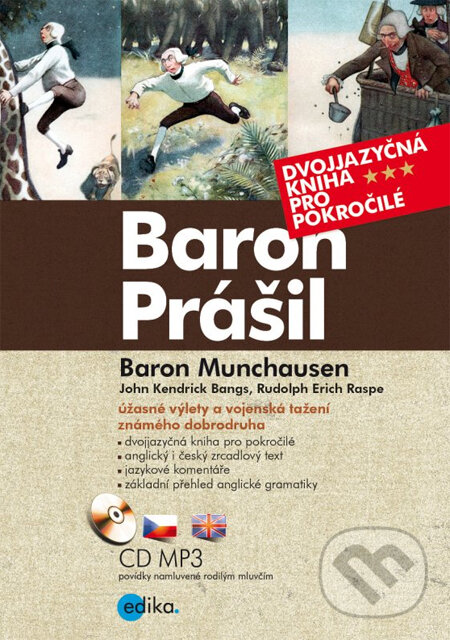 Kniha: Baron Munchausen / Baron Prášil (Edika). Edika, 2014 Kniha: Baron Munchausen / Baron Prášil (Edika). Edika, 2014
