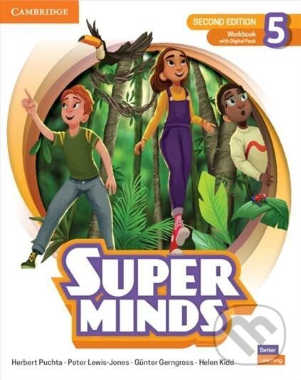 Kniha: Super Minds 5: Workbook with Digital Pack British English (Herbert Puchta). Cambridge University Press, 2022 Kniha: Super Minds 5: Workbook with Digital Pack British English (Herbert Puchta). Cambridge University Press, 2022