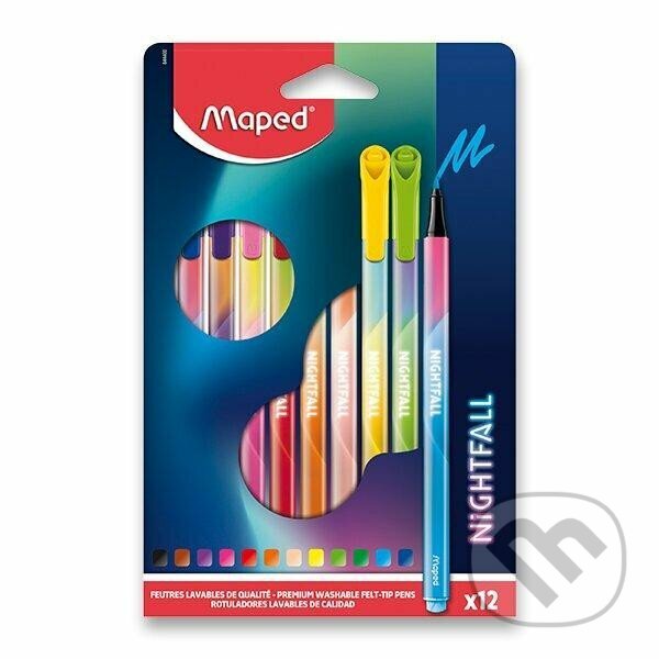 Maped Fixy - Nightfall Teens 12 ks (Maped). Maped, 2022 Maped Fixy - Nightfall Teens 12 ks (Maped). Maped, 2022
