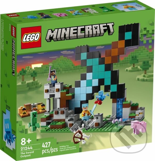 Spoločenská hra: LEGO® Minecraft® 21244 Rytierska základňa (LEGO). LEGO, 2023 Spoločenská hra: LEGO® Minecraft® 21244 Rytierska základňa (LEGO). LEGO, 2023