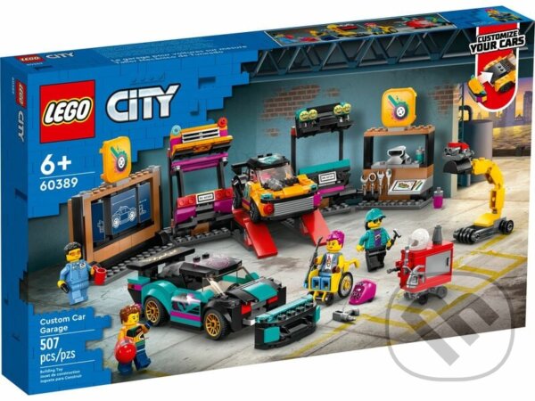 LEGO® City 60389 Tuningová autodielňa, LEGO, 2023