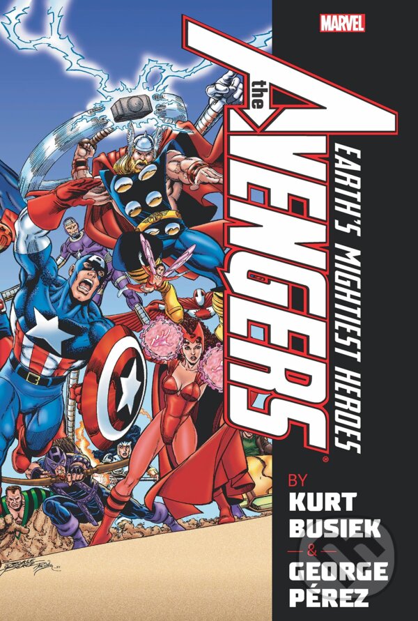 Kniha: Avengers Omnibus 1 (Kurt Busiek). Marvel, 2023 Kniha: Avengers Omnibus 1 (Kurt Busiek). Marvel, 2023