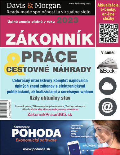 Kniha: Zákonník práce a Cestovné náhrady 2023 (DonauMedia). DonauMedia, 2023 Kniha: Zákonník práce a Cestovné náhrady 2023 (DonauMedia). DonauMedia, 2023