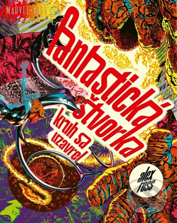Kniha: Marvel: Fantastická štvorka (Alex Ross). Egmont SK, 2023 Kniha: Marvel: Fantastická štvorka (Alex Ross). Egmont SK, 2023