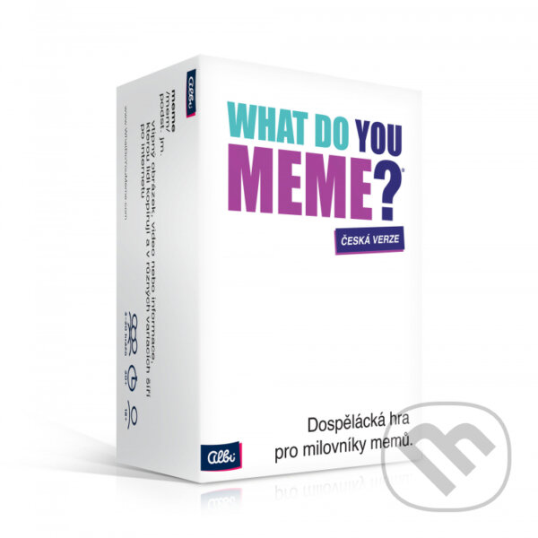 Spoločenská hra: What Do You Meme? (Albi). Albi, 2023 Spoločenská hra: What Do You Meme? (Albi). Albi, 2023