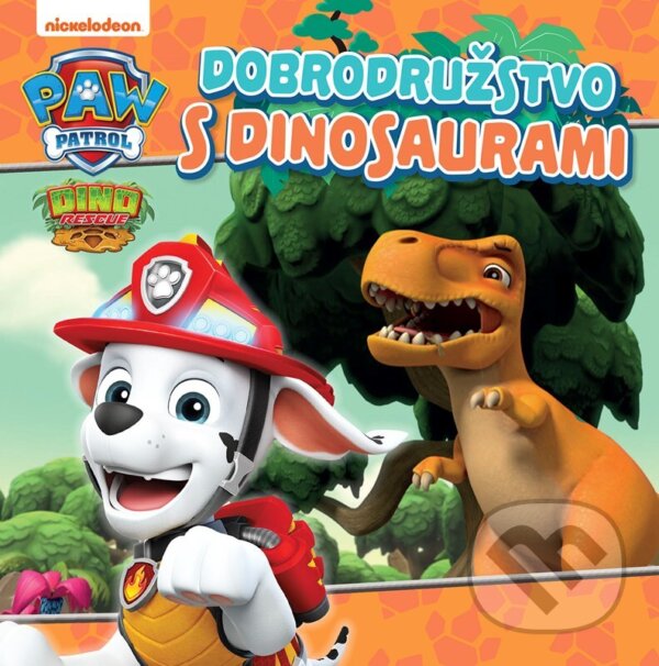 Kniha: Labková patrola: Dobrodružstvo s dinosaurami (Egmont SK). Egmont SK, 2023 Kniha: Labková patrola: Dobrodružstvo s dinosaurami (Egmont SK). Egmont SK, 2023
