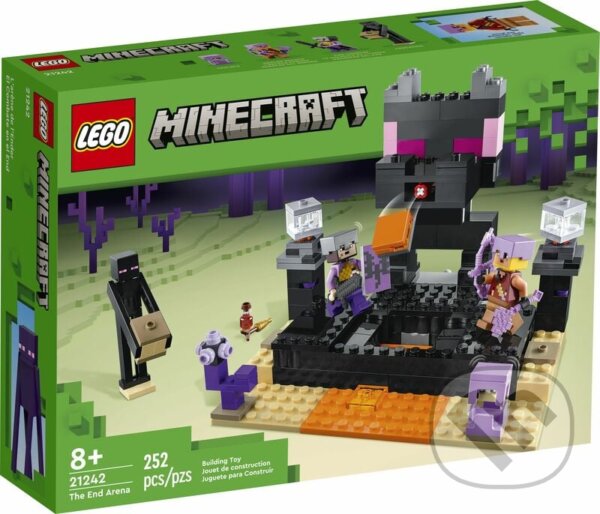 Společenská hra: LEGO® Minecraft® 21242 Aréna v Ende (LEGO). LEGO, 2023 Společenská hra: LEGO® Minecraft® 21242 Aréna v Ende (LEGO). LEGO, 2023