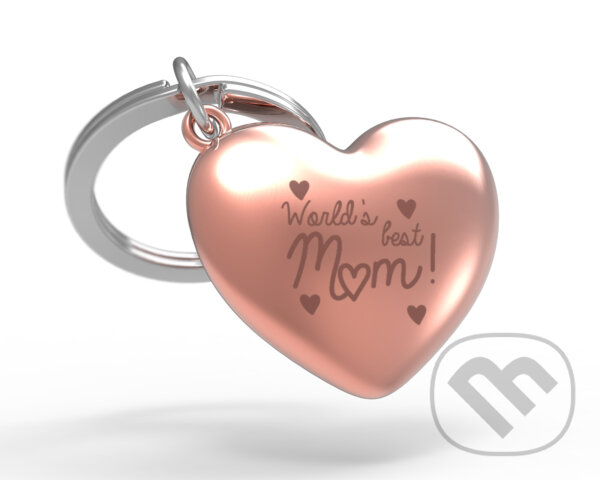 Kľúčenka - Srdce + laser "worlds best mom" (Metalmorphose). Metalmorphose, 2023 Kľúčenka - Srdce + laser "worlds best mom" (Metalmorphose). Metalmorphose, 2023