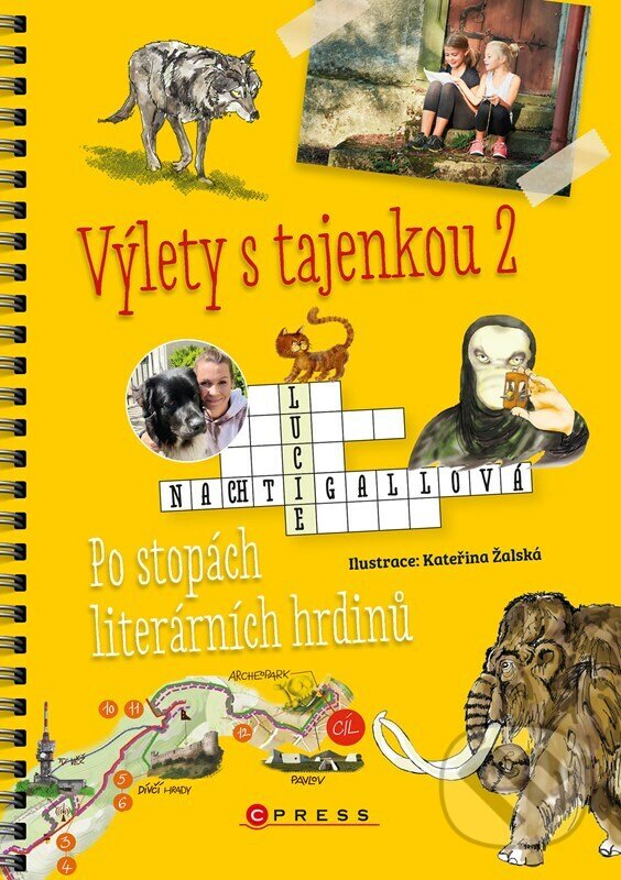 E-kniha: Výlety s tajenkou 2 – Po stopách literárních hrdinů (Lucie Nachtigallová). CPRESS, 2023 E-kniha: Výlety s tajenkou 2 – Po stopách literárních hrdinů (Lucie Nachtigallová). CPRESS, 2023