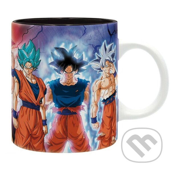 Hrnček Dragon Ball - Goku transformations (ABYstyle). ABYstyle, 2023 Hrnček Dragon Ball - Goku transformations (ABYstyle). ABYstyle, 2023