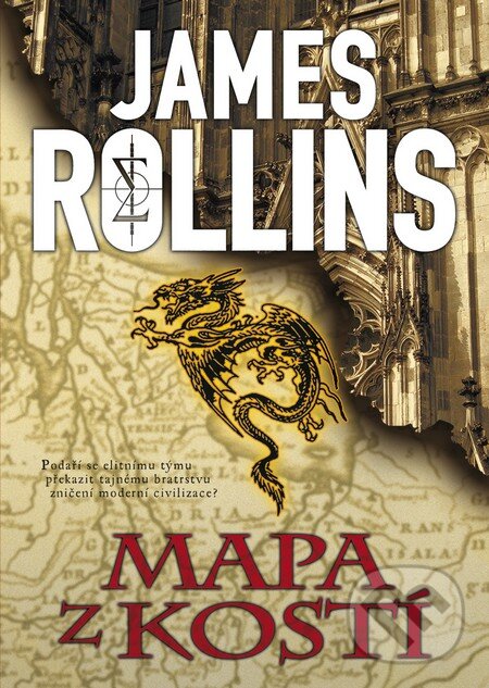 Kniha: Mapa z kostí (James Rollins). BB/art, 2014 Kniha: Mapa z kostí (James Rollins). BB/art, 2014