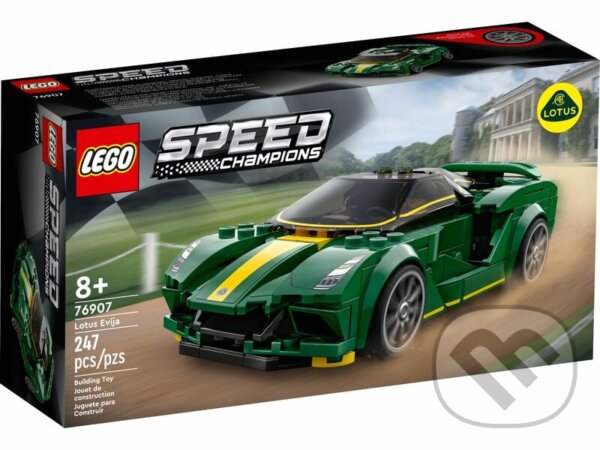 Společenská hra: LEGO® Speed Champions 76907 Lotus Evija (LEGO). LEGO, 2023 Společenská hra: LEGO® Speed Champions 76907 Lotus Evija (LEGO). LEGO, 2023