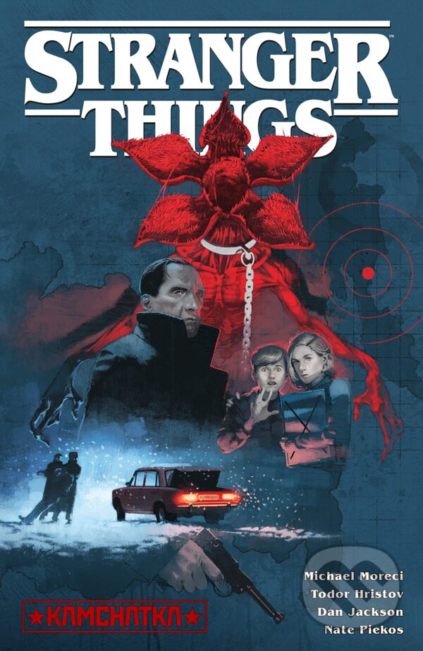 Kniha: Stranger Things (Michael Moreci a Todor Hristov). Dark Horse, 2023 Kniha: Stranger Things (Michael Moreci a Todor Hristov). Dark Horse, 2023