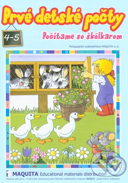 Kniha: Prvé detské počty (Mária Tašková). Maquita, 2014 Kniha: Prvé detské počty (Mária Tašková). Maquita, 2014