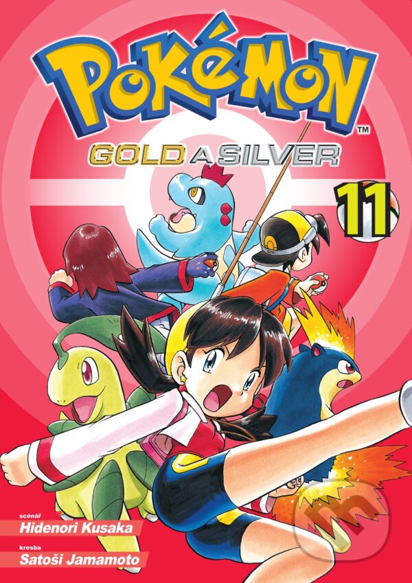 Kniha: Pokémon 11: Gold a Silver (Hidenori Kusaka). Crew, 2023 Kniha: Pokémon 11: Gold a Silver (Hidenori Kusaka). Crew, 2023