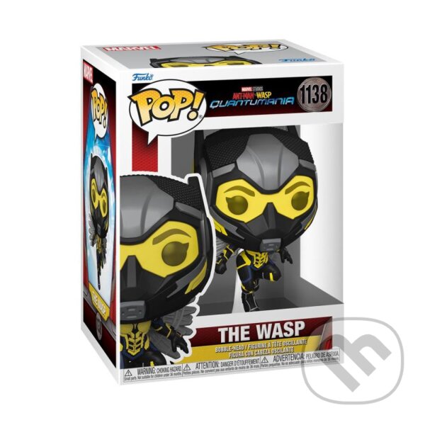Funko POP Marvel: Ant-Man Quantumania - The Wasp (Funko). Funko, 2023 Funko POP Marvel: Ant-Man Quantumania - The Wasp (Funko). Funko, 2023