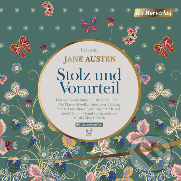 Audiokniha: Stolz und Vorurteil (DE) (Jane Austenová). DHV Der HörVerlag, 2022 Audiokniha: Stolz und Vorurteil (DE) (Jane Austenová). DHV Der HörVerlag, 2022