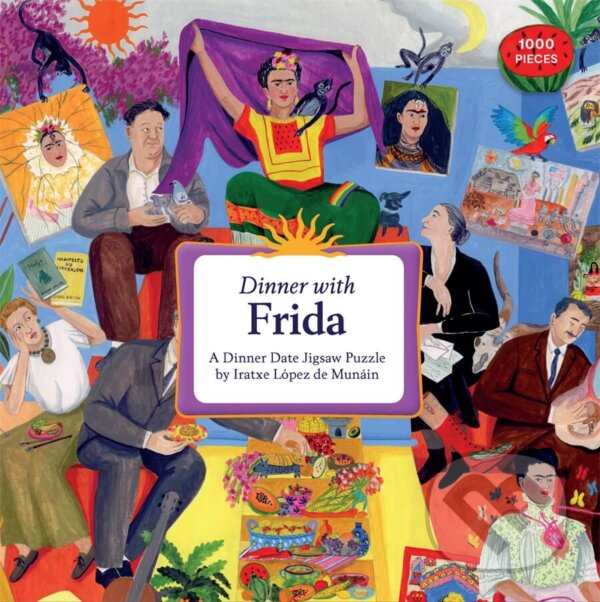 Puzzle: Dinner with Frida (Iratxe Lopez de Munain). Thames & Hudson, 2022 Puzzle: Dinner with Frida (Iratxe Lopez de Munain). Thames & Hudson, 2022