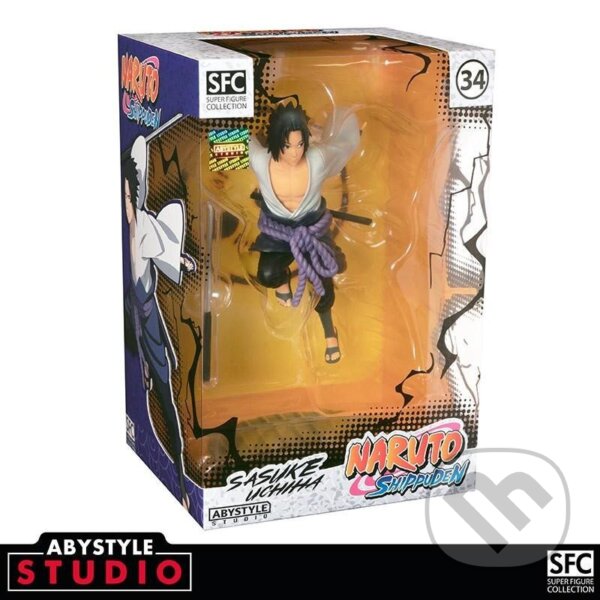 Figurka Naruto Shippuden - Sasuke (ABYstyle). ABYstyle, 2023 Figurka Naruto Shippuden - Sasuke (ABYstyle). ABYstyle, 2023