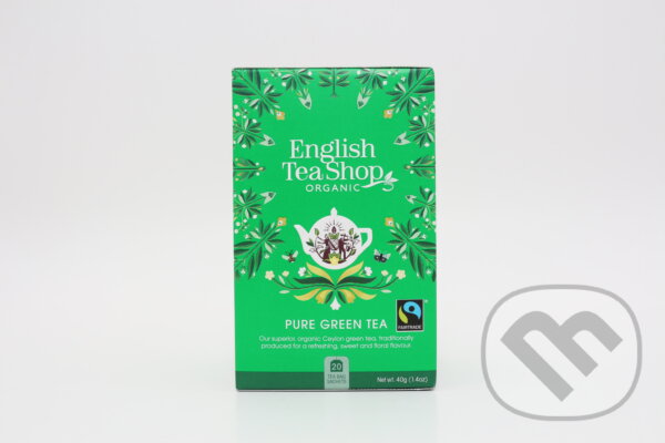 Kávy a čaje: Zelený čaj 20 x 2 g (English Tea Shop). English Tea Shop, 2023 Kávy a čaje: Zelený čaj 20 x 2 g (English Tea Shop). English Tea Shop, 2023