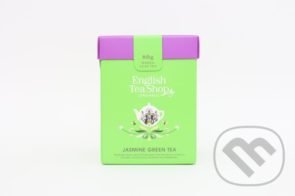 Zelený čaj s jazmínom 80g, English Tea Shop, 2023