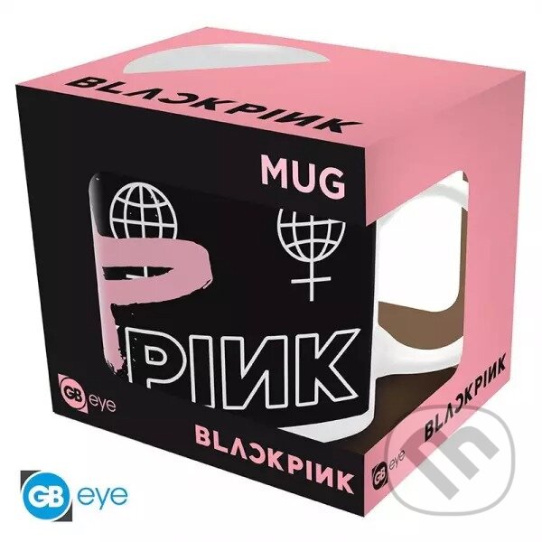 Black Pink keramický hrnček 320 ml - Drip (ABYstyle). ABYstyle, 2023 Black Pink keramický hrnček 320 ml - Drip (ABYstyle). ABYstyle, 2023