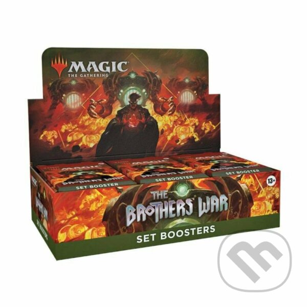 Společenská hra: Magic The Gathering: The Brothers War - Set Booster (ADC BF). ADC BF, 2023 Společenská hra: Magic The Gathering: The Brothers War - Set Booster (ADC BF). ADC BF, 2023