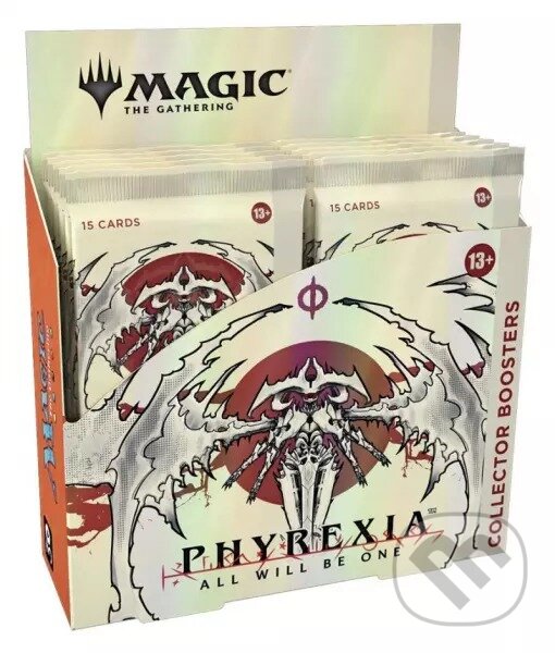 Společenská hra: Magic The Gathering: Phyrexia: All Will Be One - Collectors Booster (ADC BF). ADC BF, 2023 Společenská hra: Magic The Gathering: Phyrexia: All Will Be One - Collectors Booster (ADC BF). ADC BF, 2023