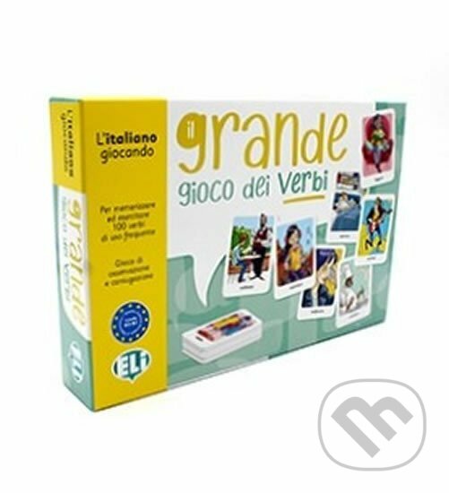 Společenská hra: L´italiano giocando: Il grande gioco dei verbi (Eli). Eli, 2020 Společenská hra: L´italiano giocando: Il grande gioco dei verbi (Eli). Eli, 2020