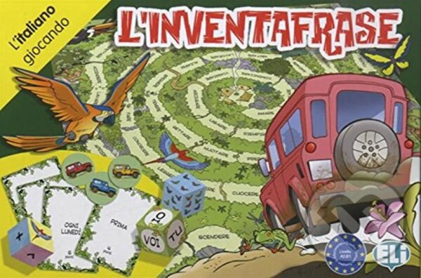 Společenská hra: L´italiano giocando: L´inventafrase (Eli). Eli, 2014 Společenská hra: L´italiano giocando: L´inventafrase (Eli). Eli, 2014